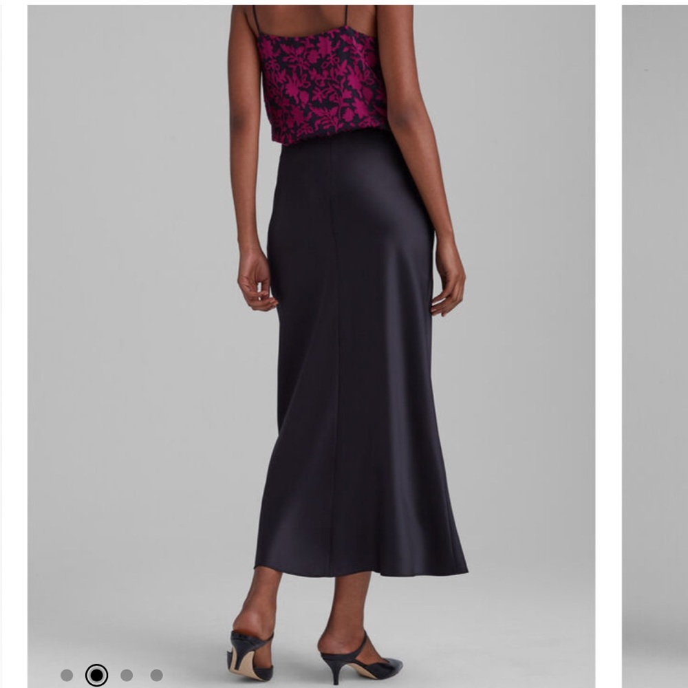 Club Monaco Slip Skirt Black  Sz 10